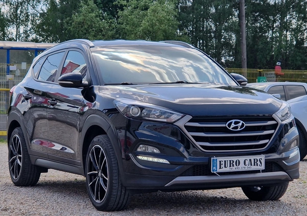 Hyundai Tucson cena 78900 przebieg: 121000, rok produkcji 2018 z Sucha Beskidzka małe 742
